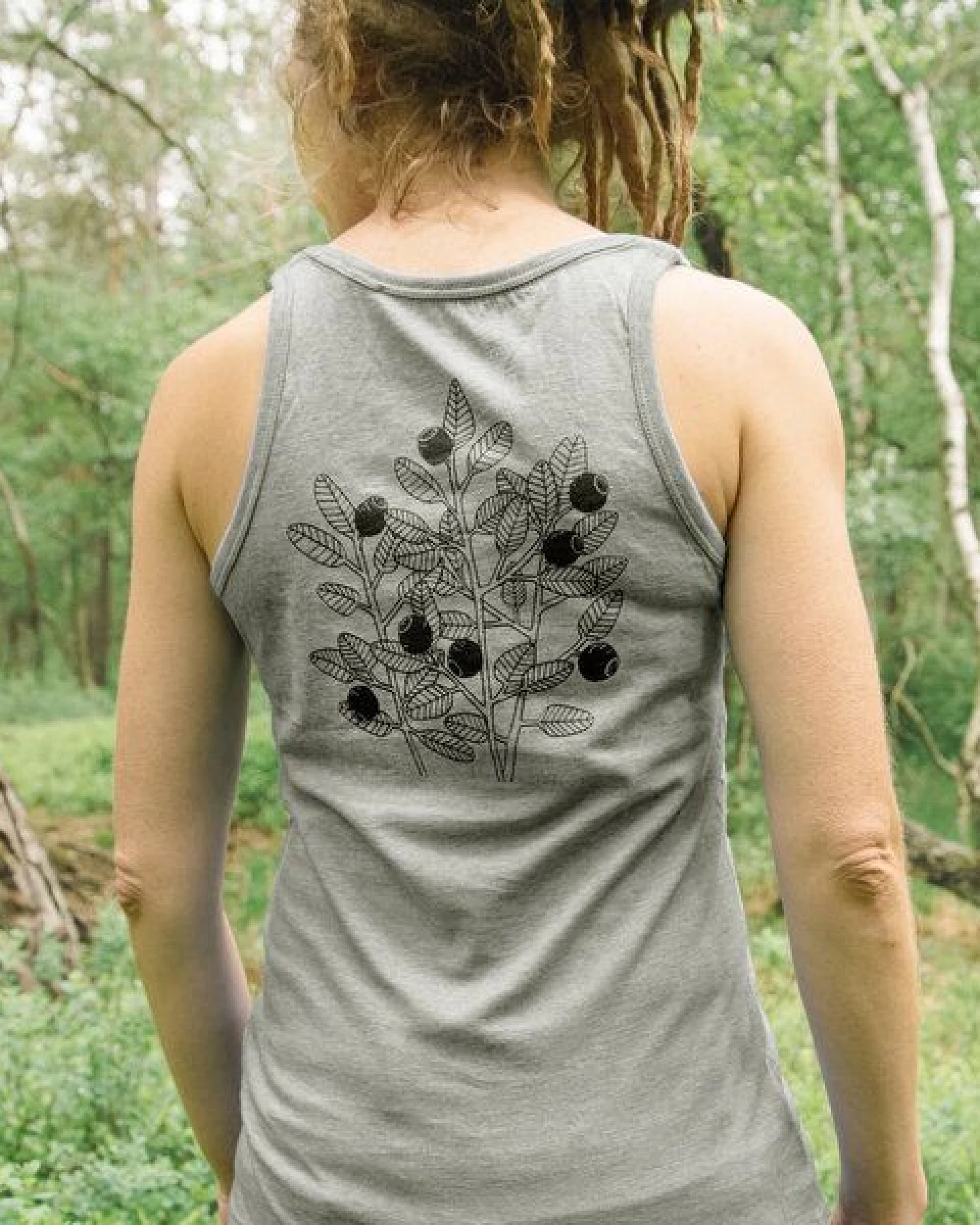 Cmig Damen Tank-Top Blaubeere – Ansicht 2