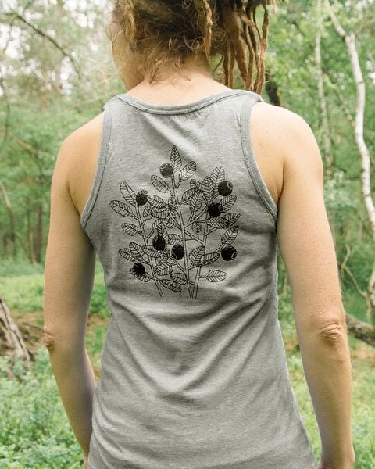 Cmig Damen Tank-Top Blaubeere – Ansicht 4
