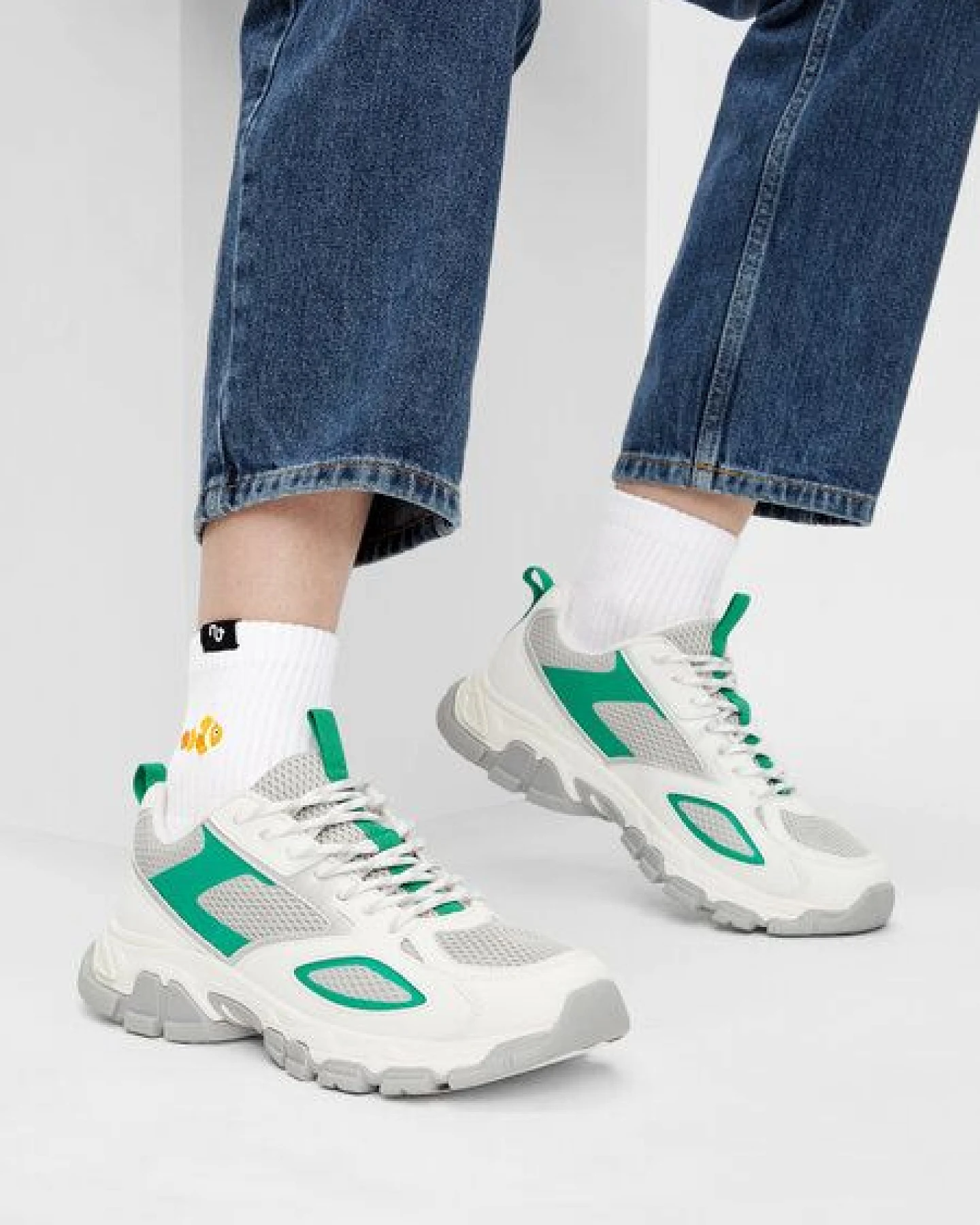 Natural Vibes Fisch Socken Bio GOTS – Ansicht 2