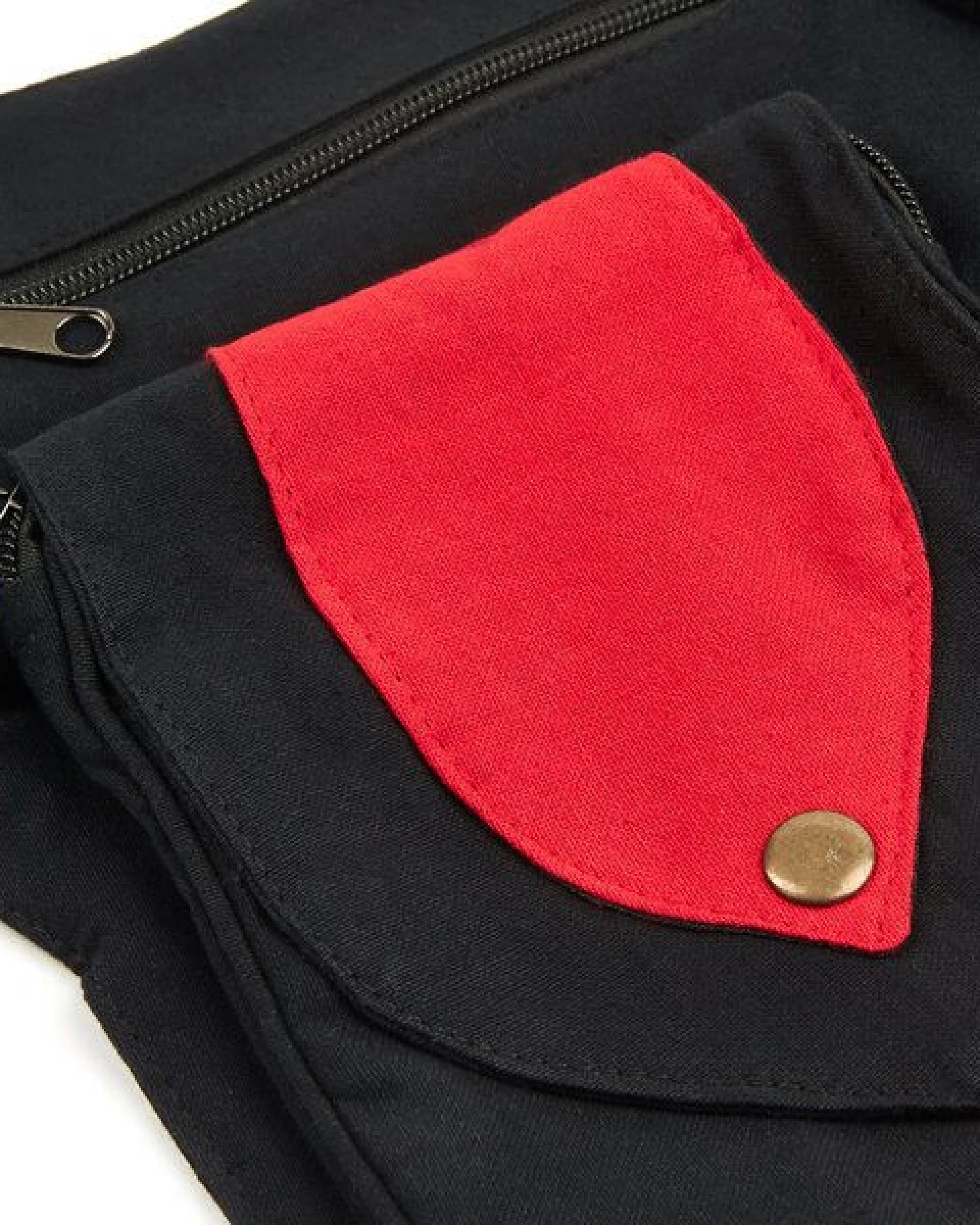 short'n'pietz handgenähte Gürteltasche mit verstellbarem Gürtel – Ansicht 3