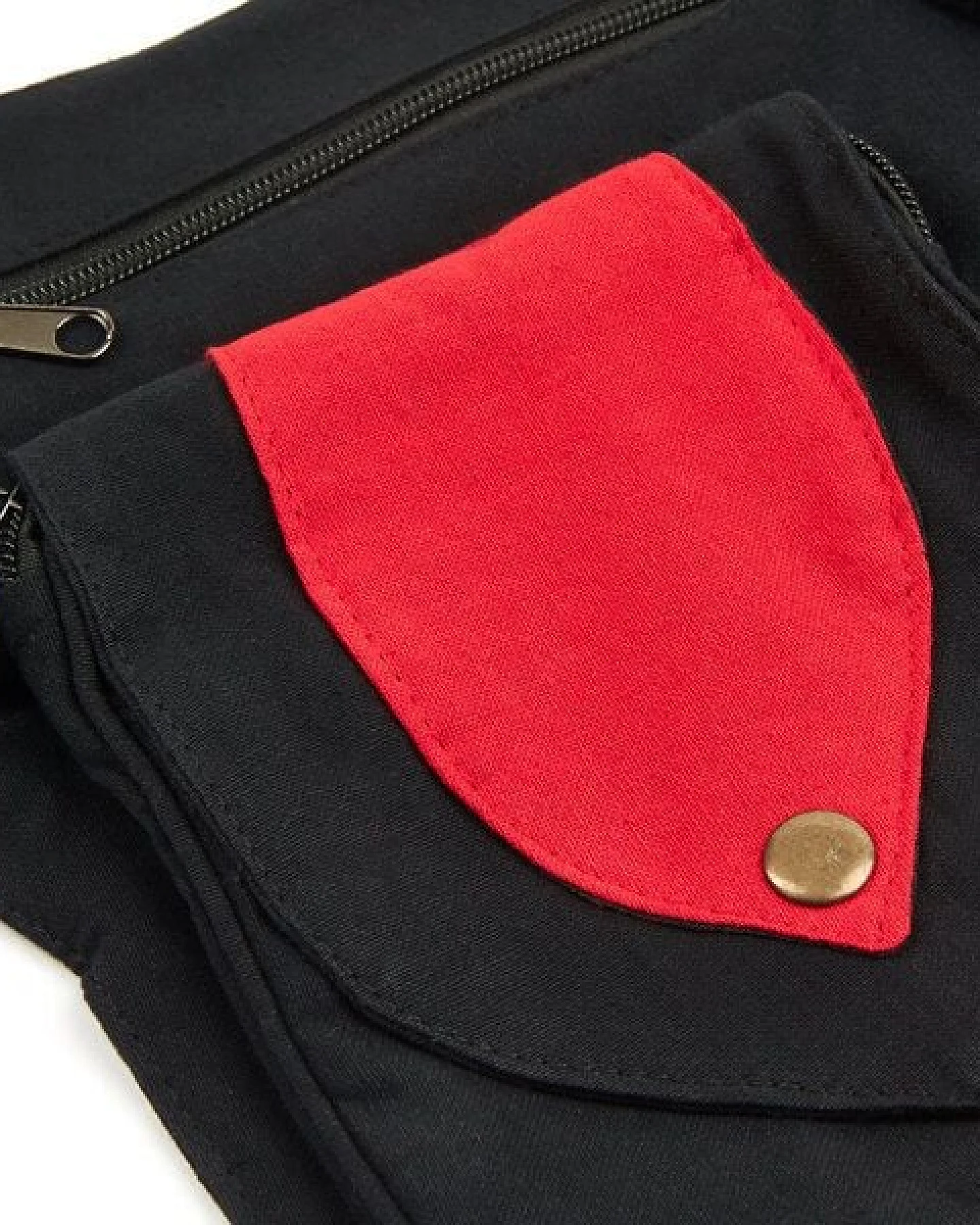 short'n'pietz handgenähte Gürteltasche mit verstellbarem Gürtel – Ansicht 3