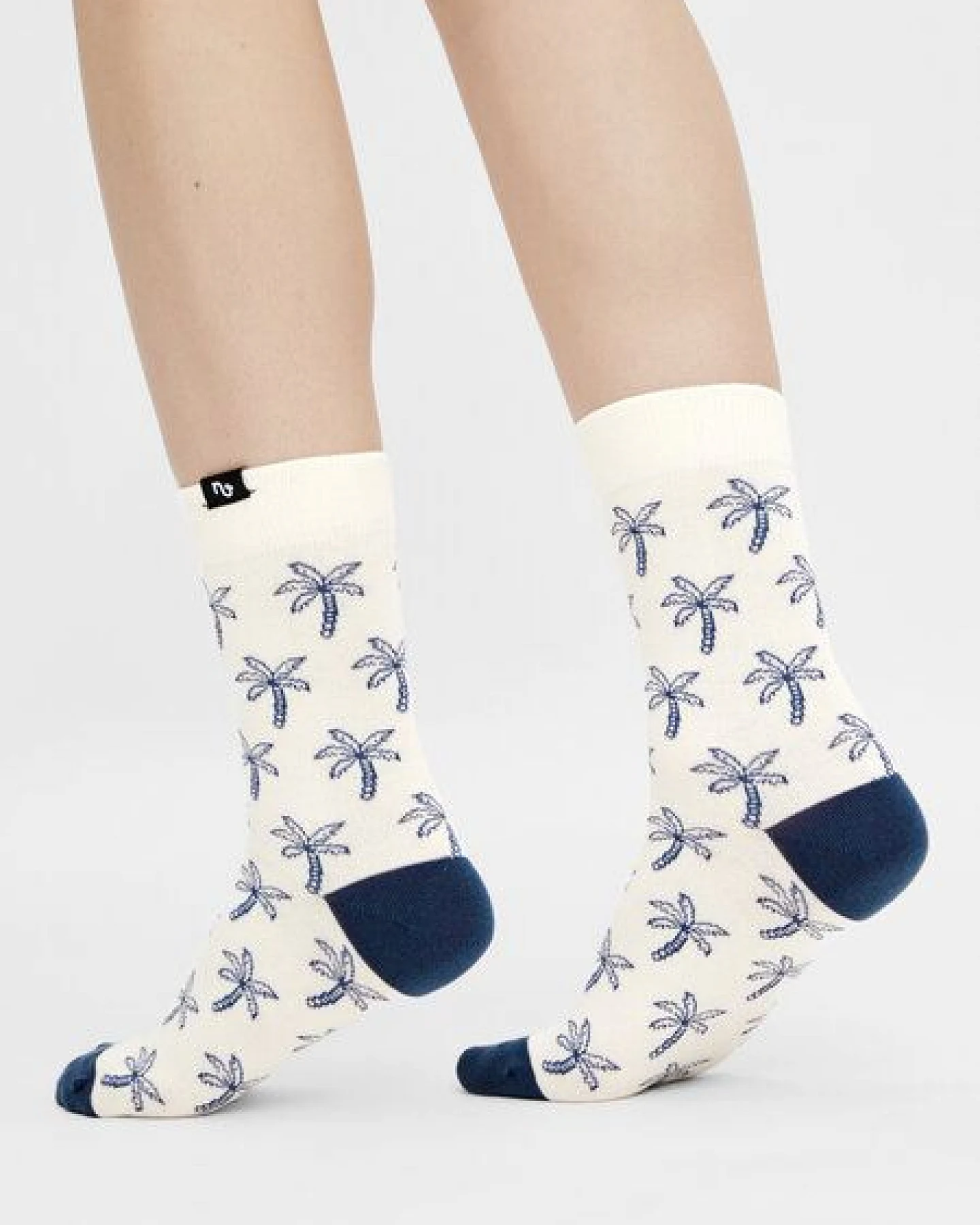 Natural Vibes Palmen Socken Bio GOTS – Ansicht 2