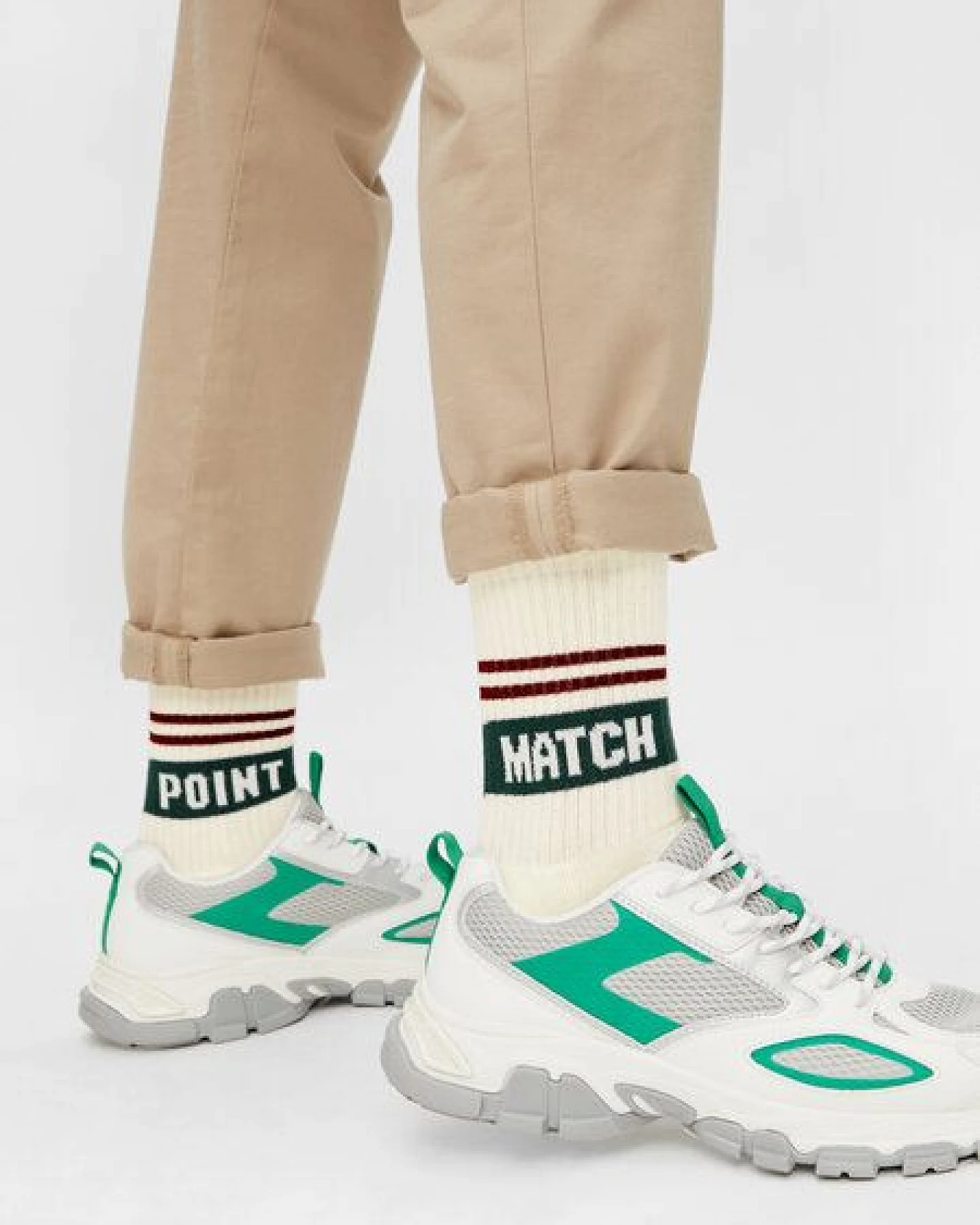 Natural Vibes Match Point Socken – Ansicht 2
