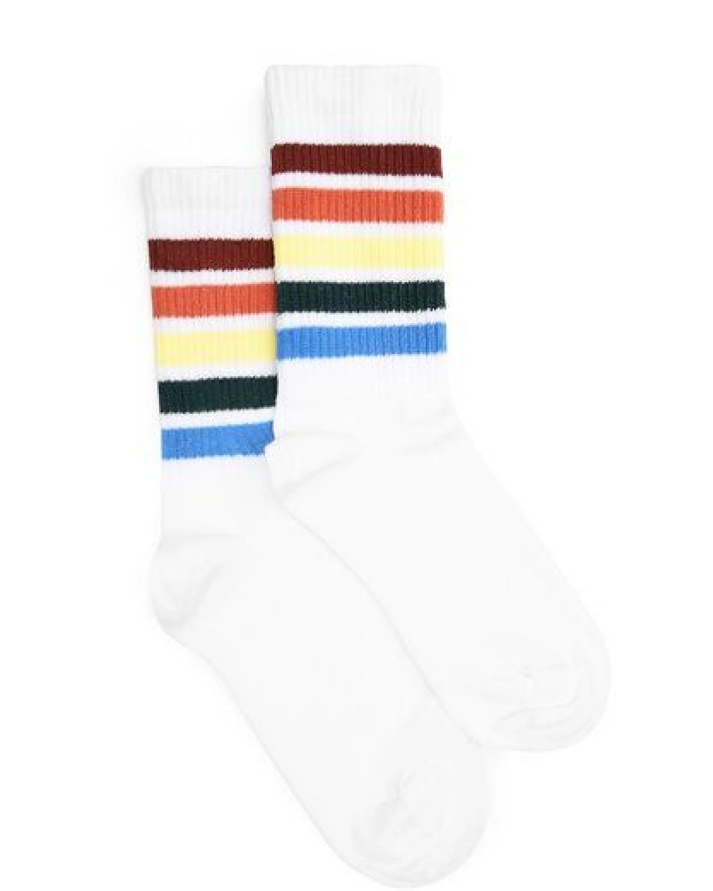 Natural Vibes Weiss Socken Bio GOTS |Bunte Socken |Herren Damen Socken | – Ansicht 2