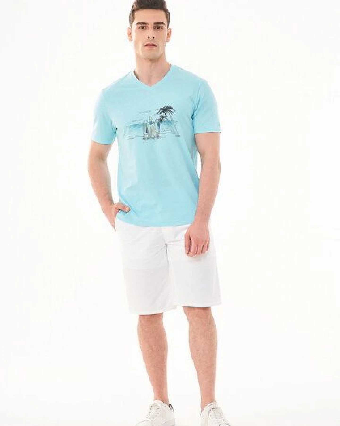 ORGANICATION T-Shirt aus Bio-Baumwolle mit Print – Ansicht 2