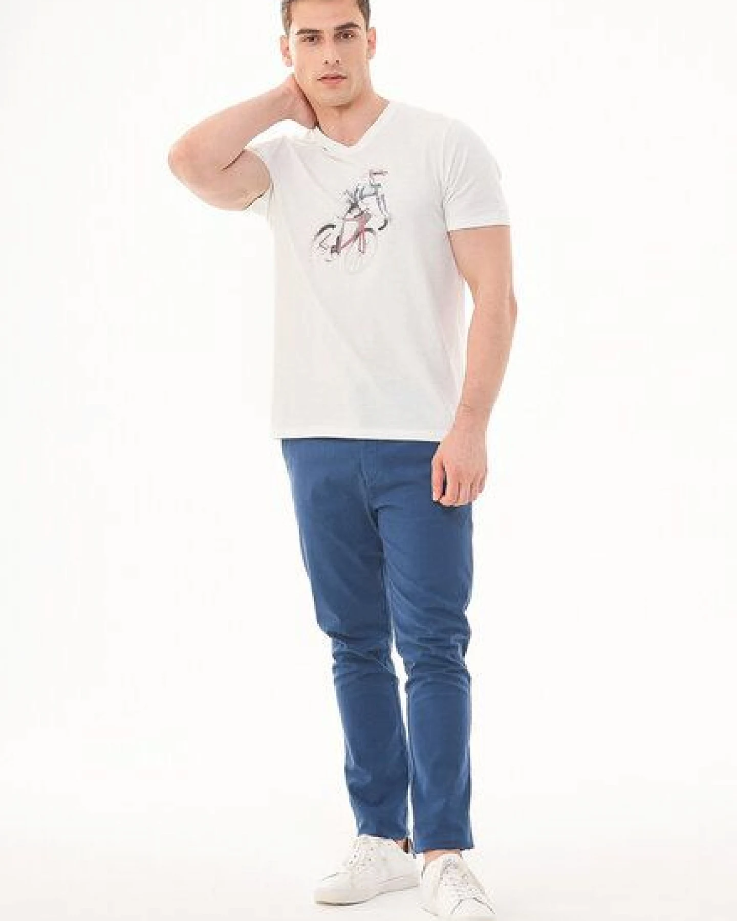 ORGANICATION T-Shirt aus Bio-Baumwolle mit Print – Ansicht 2
