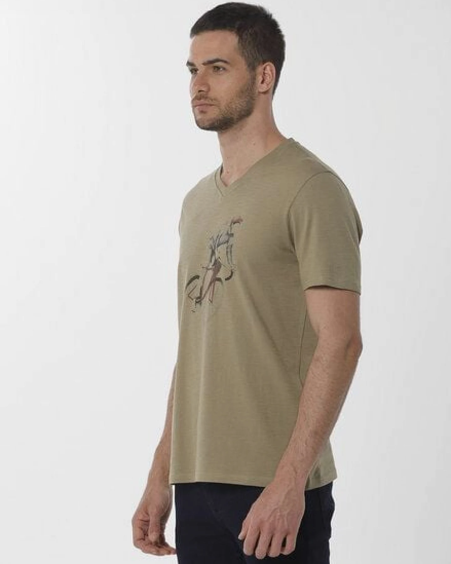 ORGANICATION T-Shirt aus Bio-Baumwolle mit Print – Ansicht 3