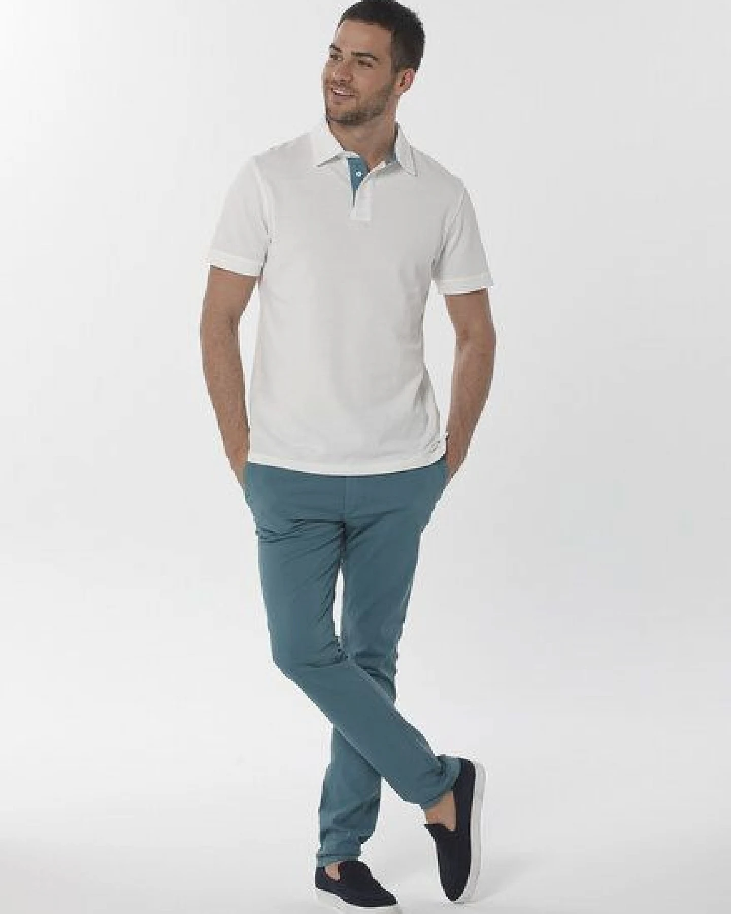 ORGANICATION Poloshirt aus Bio-Baumwolle – Ansicht 2