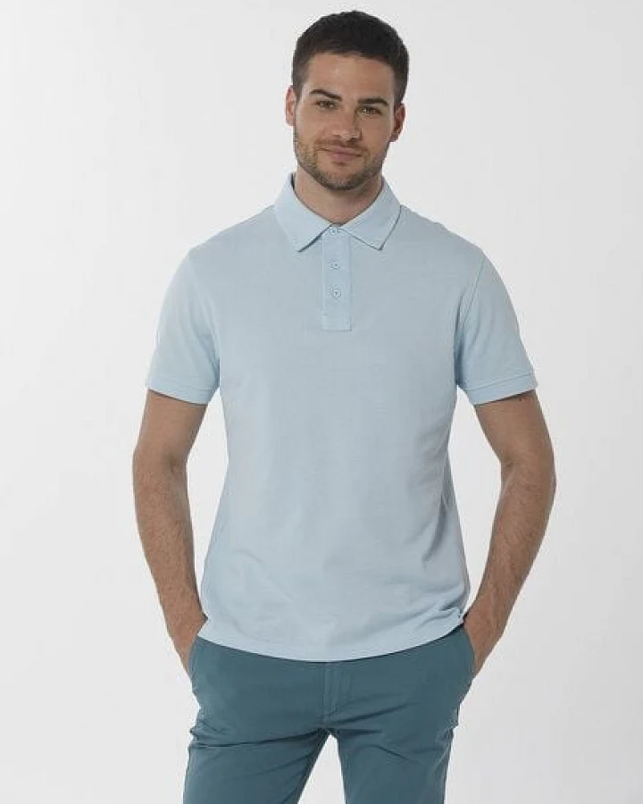 ORGANICATION Poloshirt aus Bio-Baumwolle
