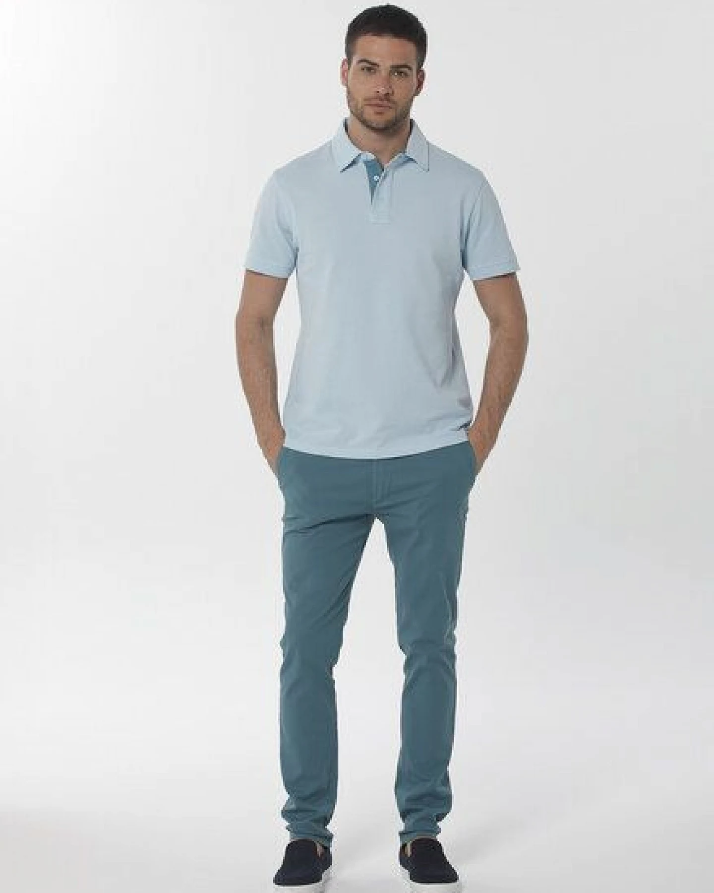 ORGANICATION Poloshirt aus Bio-Baumwolle – Ansicht 3