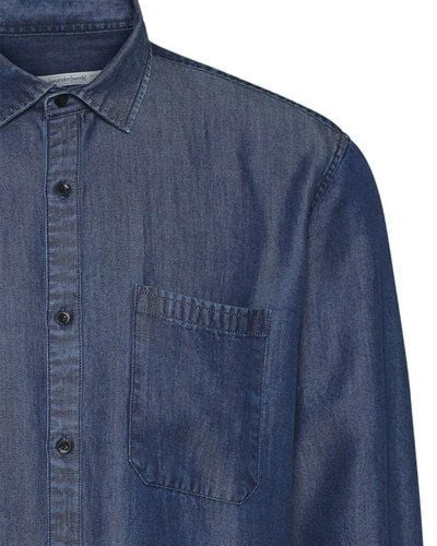 Wunderwerk Herrenhemd aus Lyocell (TENCEL) Shirt TENCELdenim – Ansicht 4