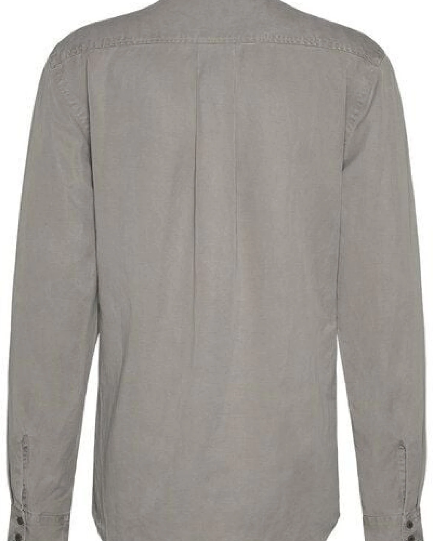 Wunderwerk Herrenhemd ohne Kragen aus Lyocell (TENCEL) & Leinen – Ansicht 4