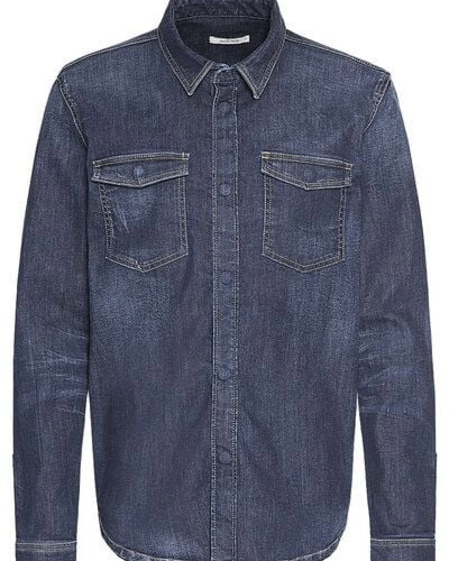 Wunderwerk Herren Jeanshemd aus Bio-Baumwolle "Heavy duty denim shirt jacket" – Ansicht 2