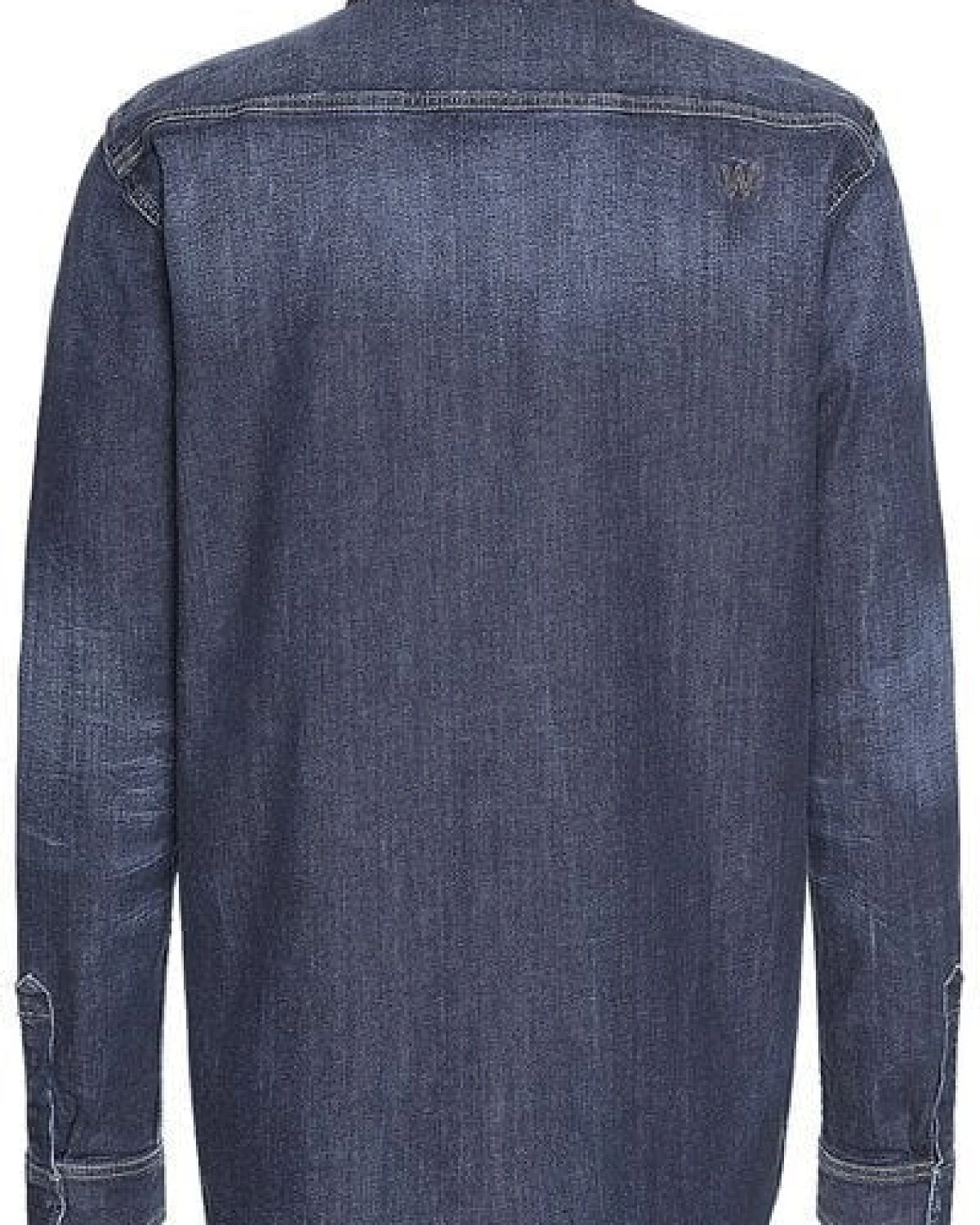 Wunderwerk Herren Jeanshemd aus Bio-Baumwolle "Heavy duty denim shirt jacket" – Ansicht 3
