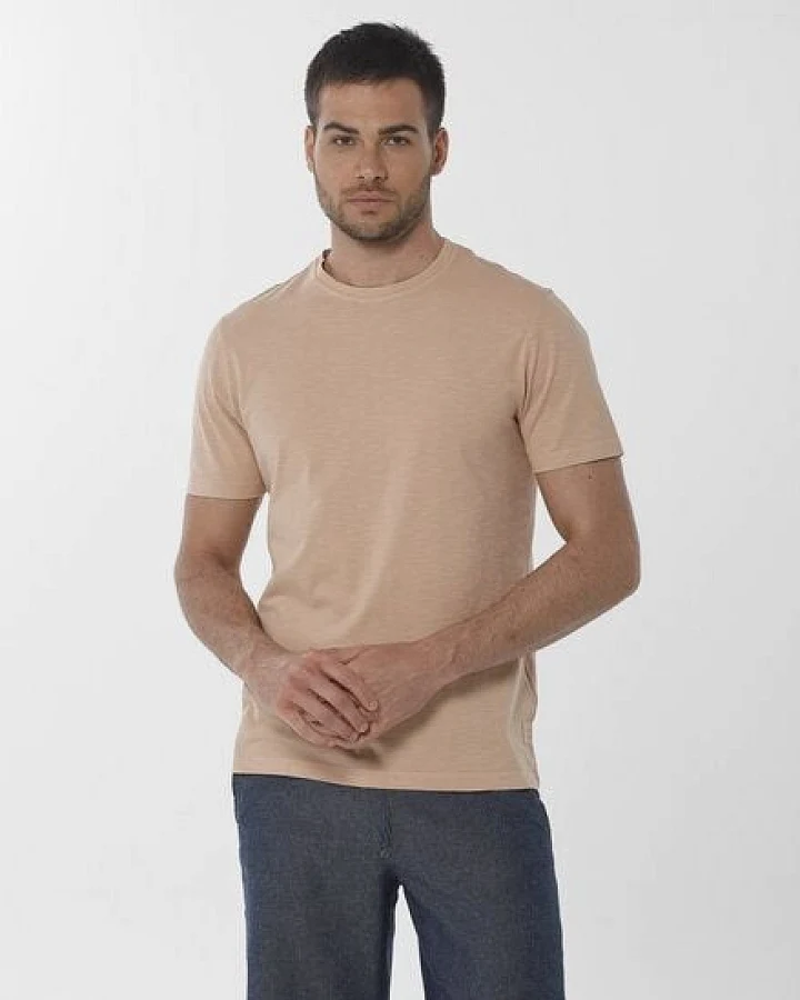 ORGANICATION Natural Garment Dyed T-Shirt aus Bio-Baumwolle