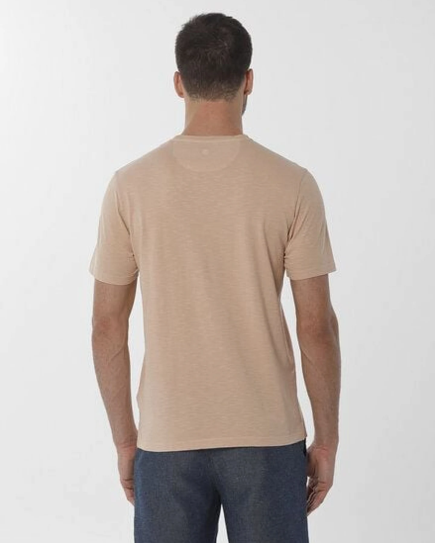 ORGANICATION Natural Garment Dyed T-Shirt aus Bio-Baumwolle – Ansicht 4