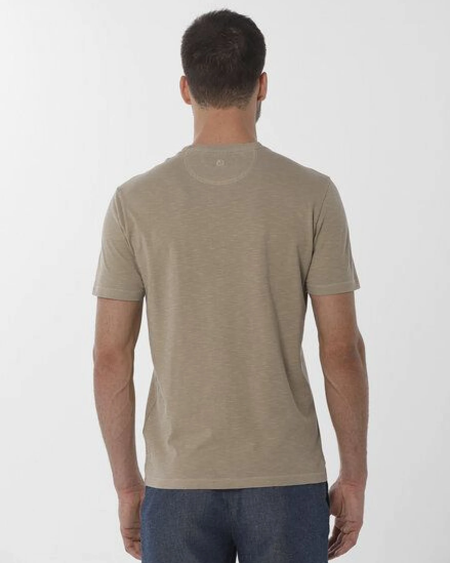 ORGANICATION Natural Garment Dyed T-Shirt aus Bio-Baumwolle – Ansicht 4