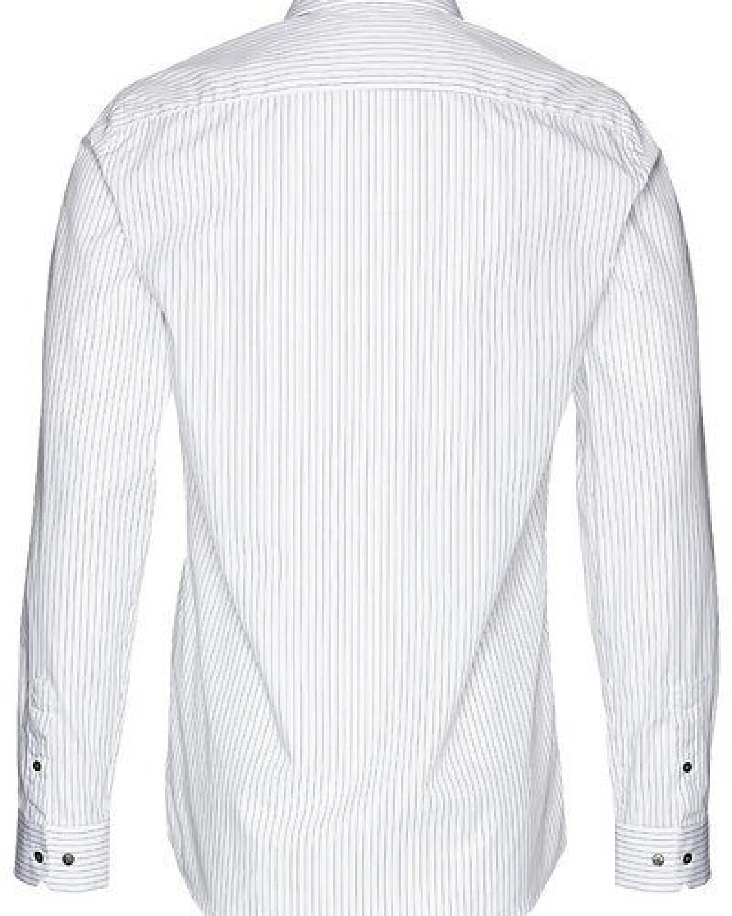 Wunderwerk Herrenhemd aus Bio-Baumwolle "Metro shirt slim stripe male" – Ansicht 4