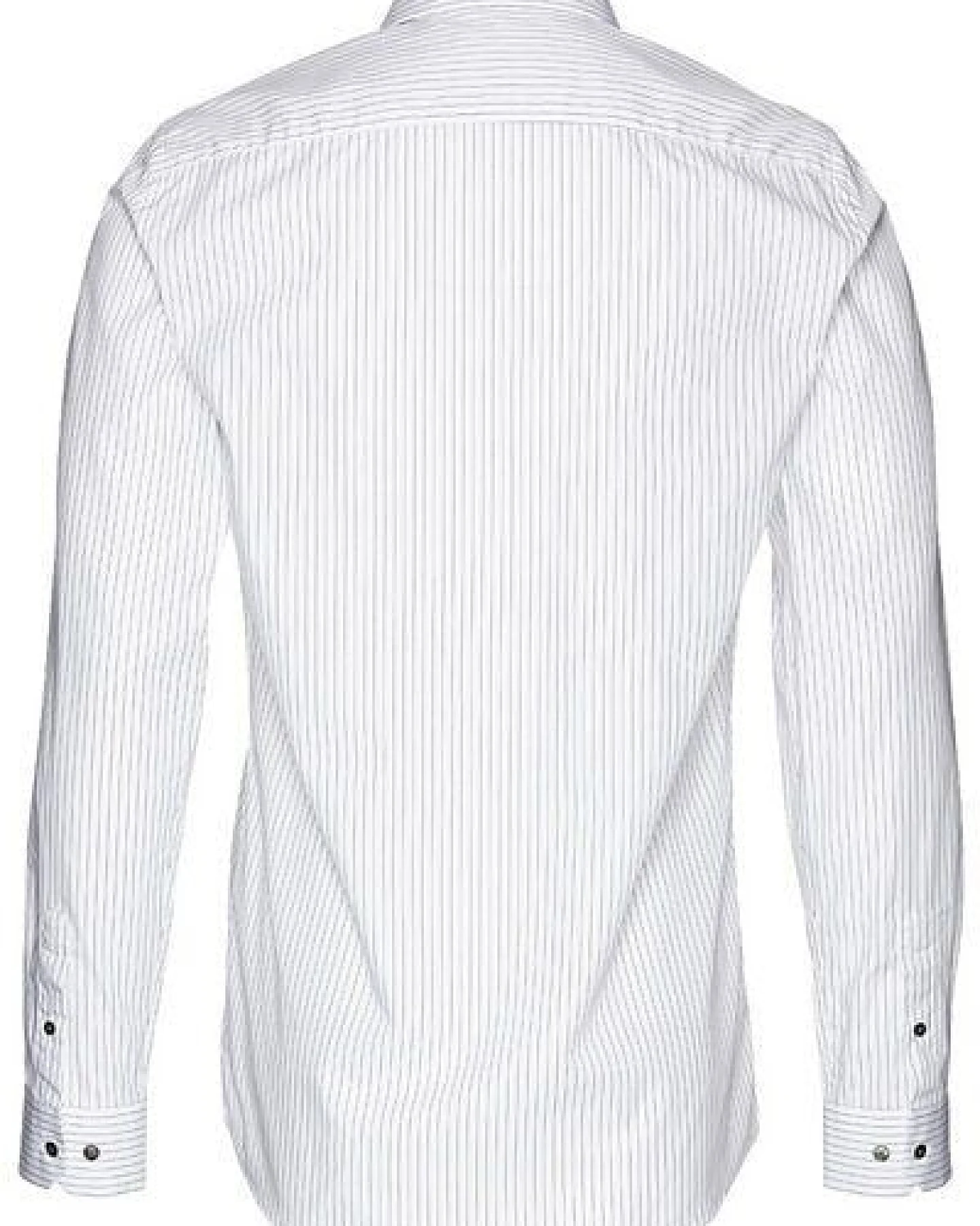 Wunderwerk Herrenhemd aus Bio-Baumwolle "Metro shirt slim stripe male" – Ansicht 4