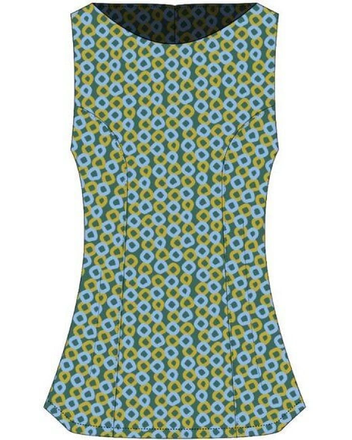Global Mamas Bio Bluse - BOARDWALK - Argyle