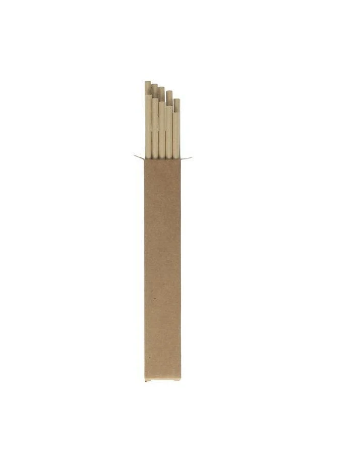 elasto Strohhalm Set aus Stahl, Papier oder Glas