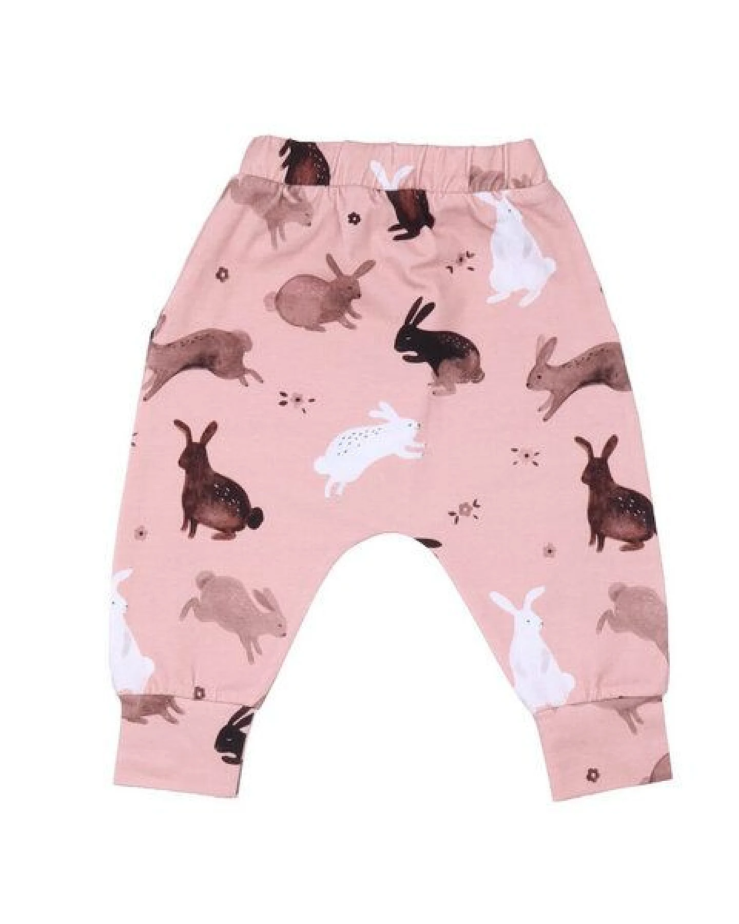 Baby Hose *Happy Rabbits* Gots Bio – Ansicht 2
