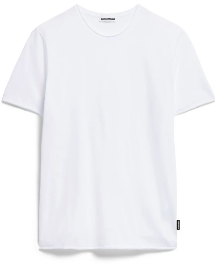 Produktseite: ARMEDANGELS - Aamon Brushed - T-Shirt Gr S weiß