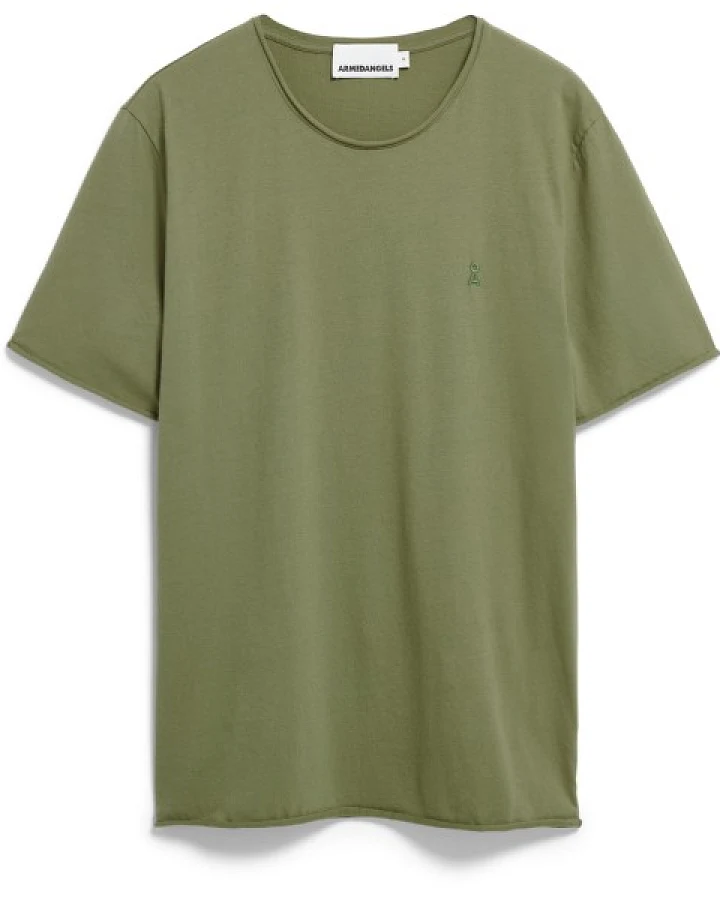 ARMEDANGELS - Aamon Brushed - T-Shirt Gr M oliv