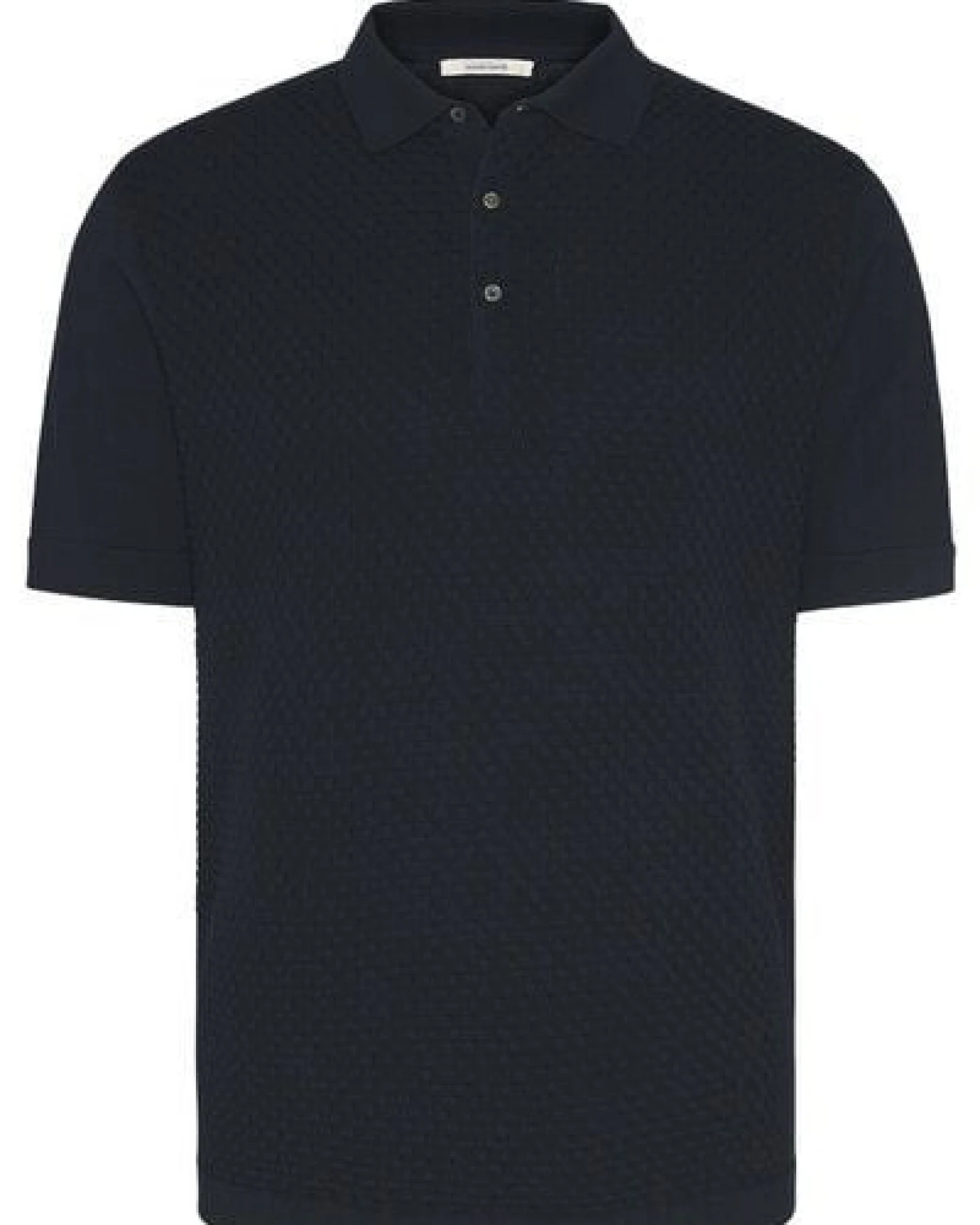 Wunderwerk Herren Poloshirt aus Bio-Baumwolle "Polo waffle knitmix 1/2 male" – Ansicht 3