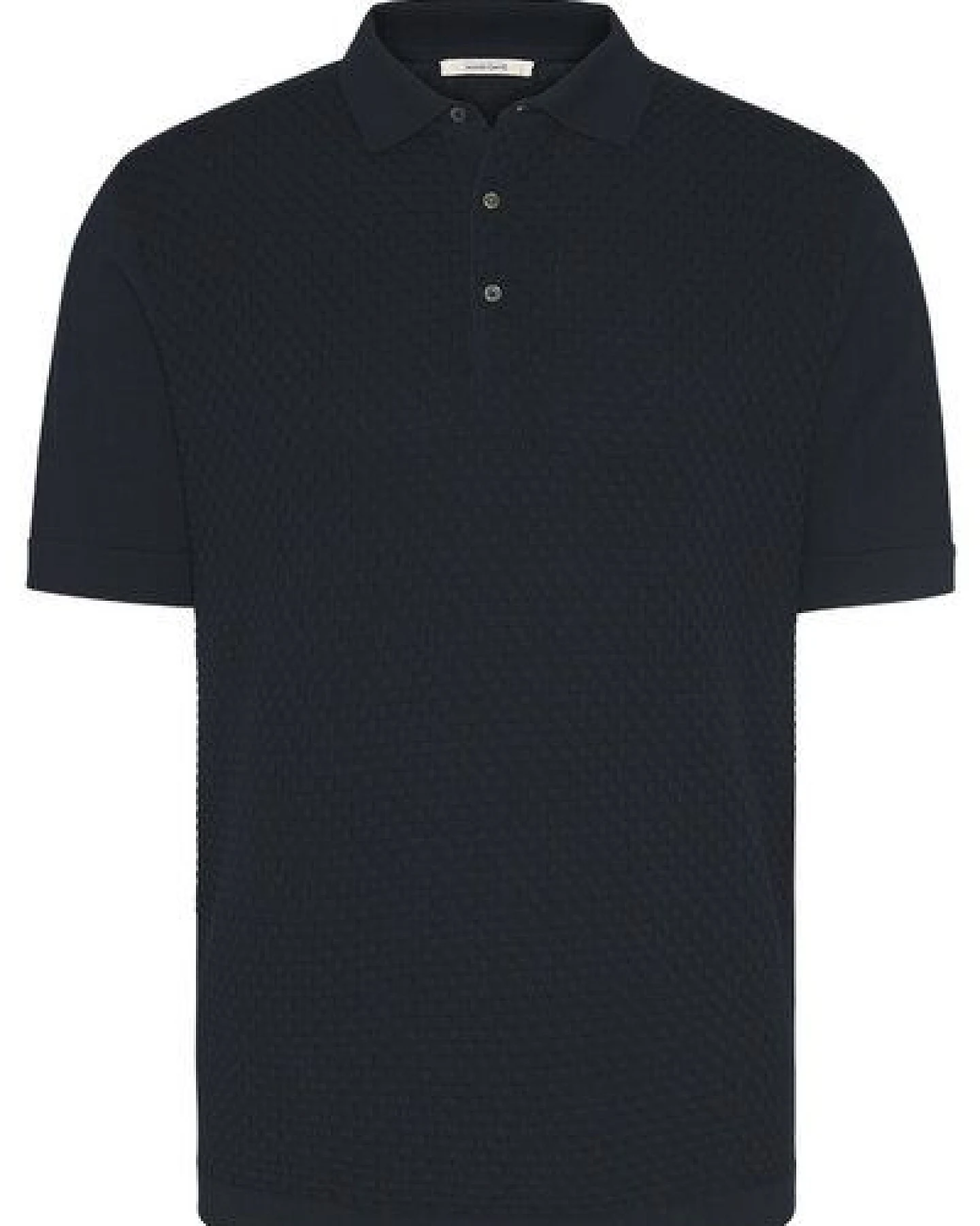 Wunderwerk Herren Poloshirt aus Bio-Baumwolle "Polo waffle knitmix 1/2 male" – Ansicht 3