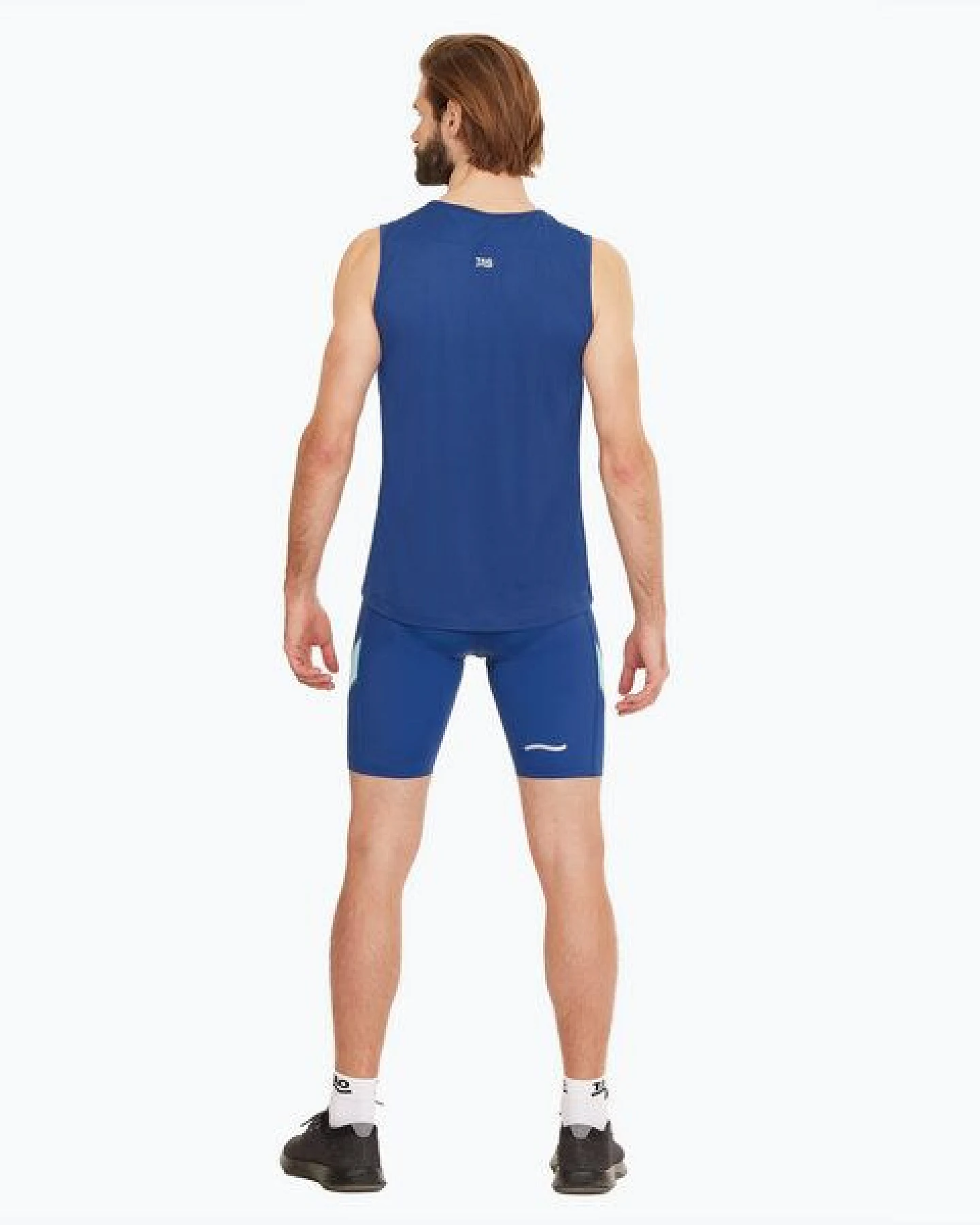 TAO Sportswear Kurze Herren Lauftight Dylon mit Reißverschlusstasche – Ansicht 3