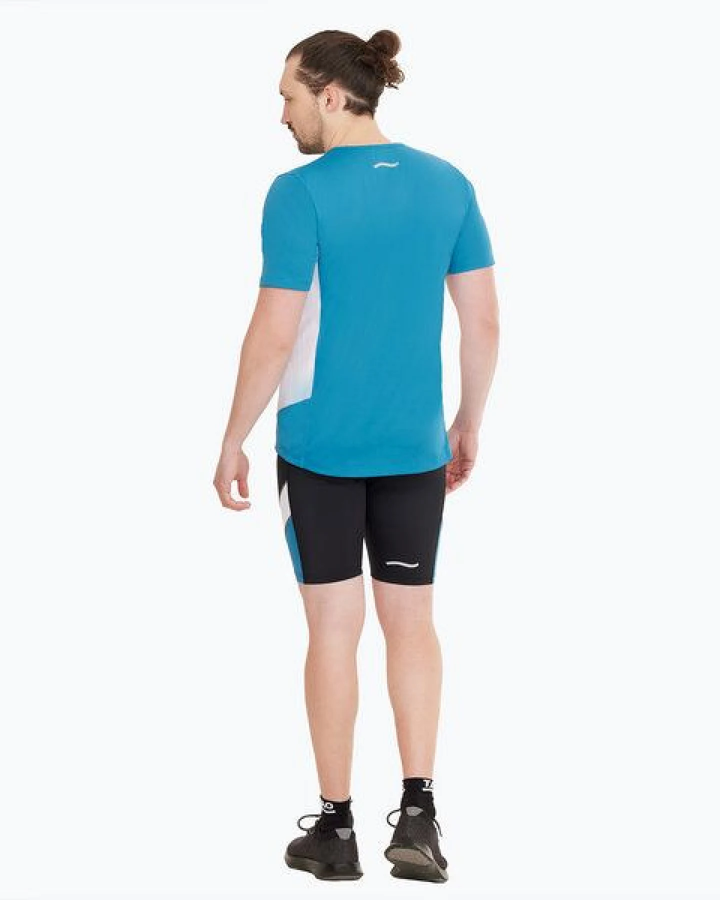 TAO Sportswear Kurze Herren Lauftight Dylon mit Reißverschlusstasche – Ansicht 3