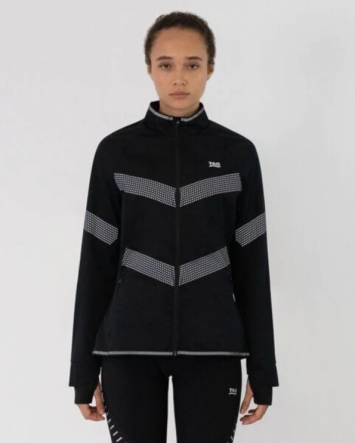 TAO Sportswear Winddichte Damen Laufjacke Juna mit Daumenschlaufe