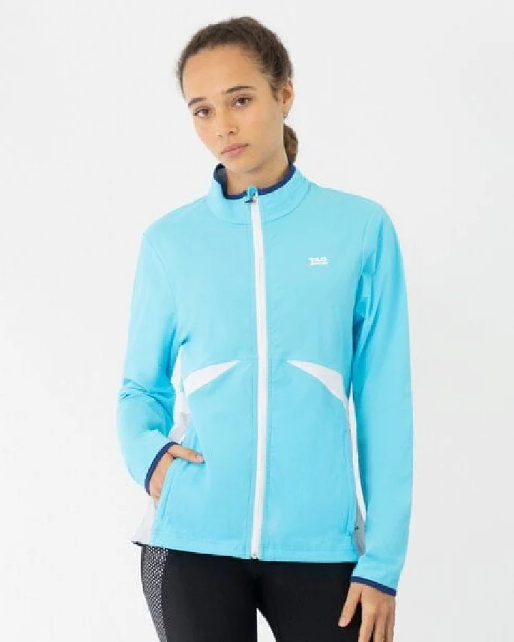 TAO Sportswear Atmungsaktive Damen Laufjacke Arista mit UV-Schutz