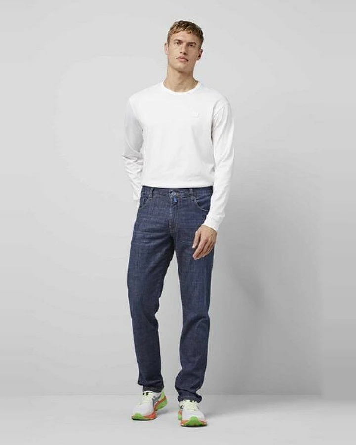 M 5 BY MEYER LIGHT DENIM SUPER-STRETCH