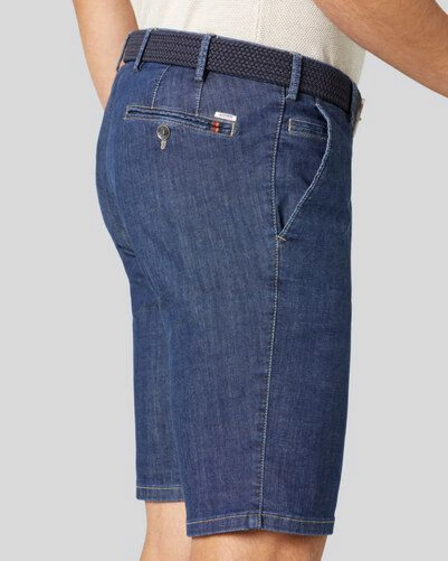 MEYER LIGHT DENIM BERMUDA – Ansicht 4