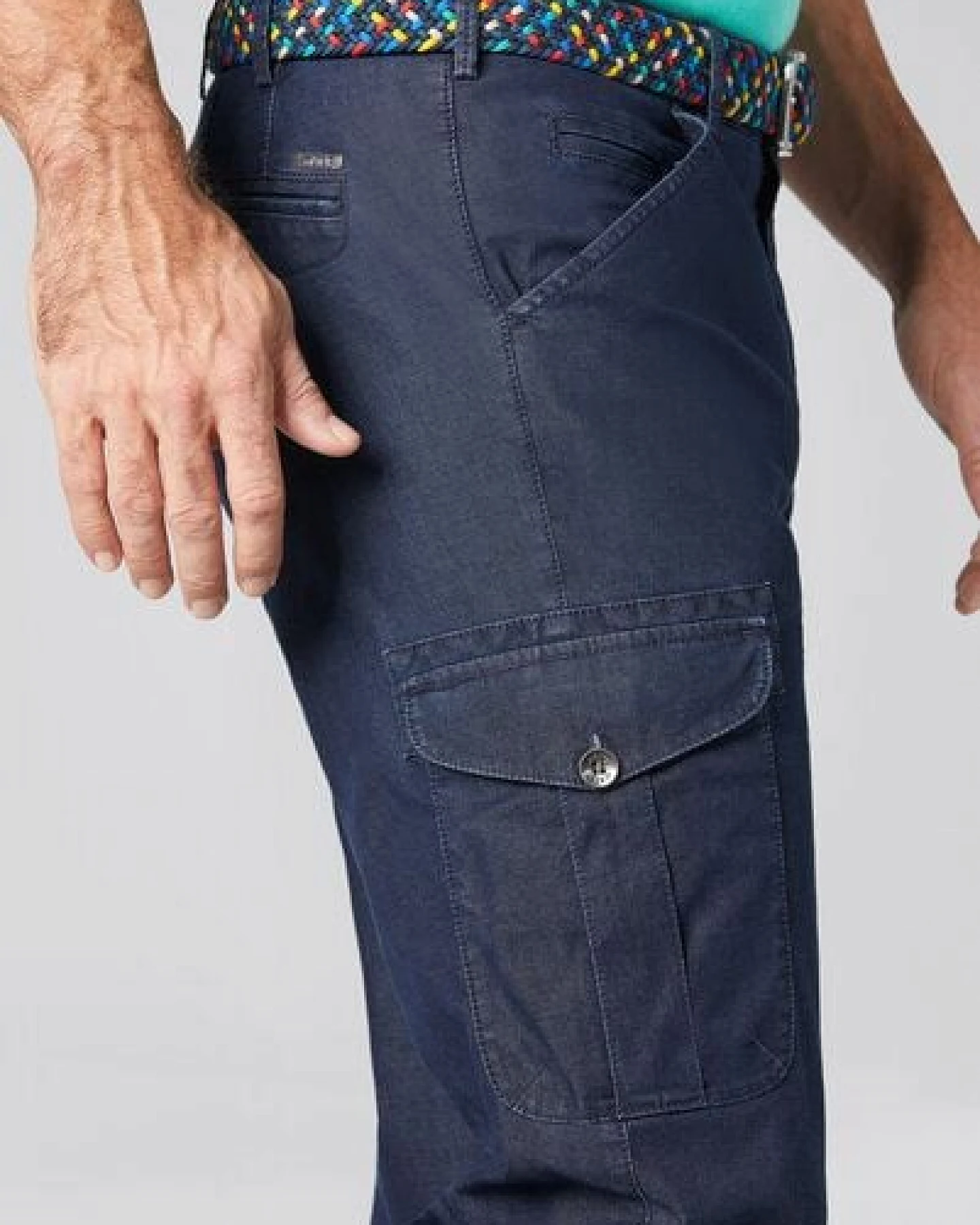 MEYER Denim Capri Bermuda – Ansicht 4