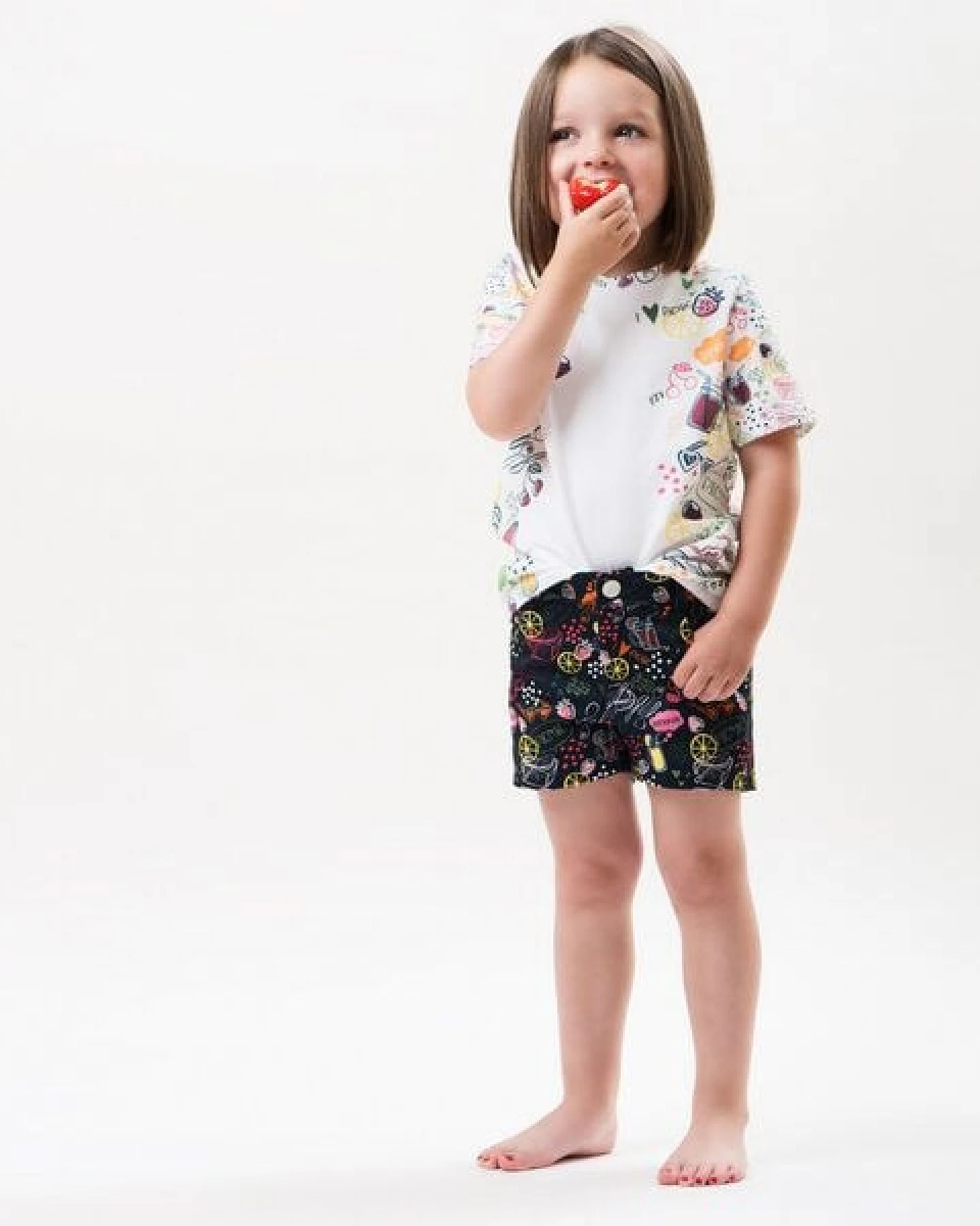Marraine Kids Short aus Bio Baumwolle "Watermelon" – Ansicht 3