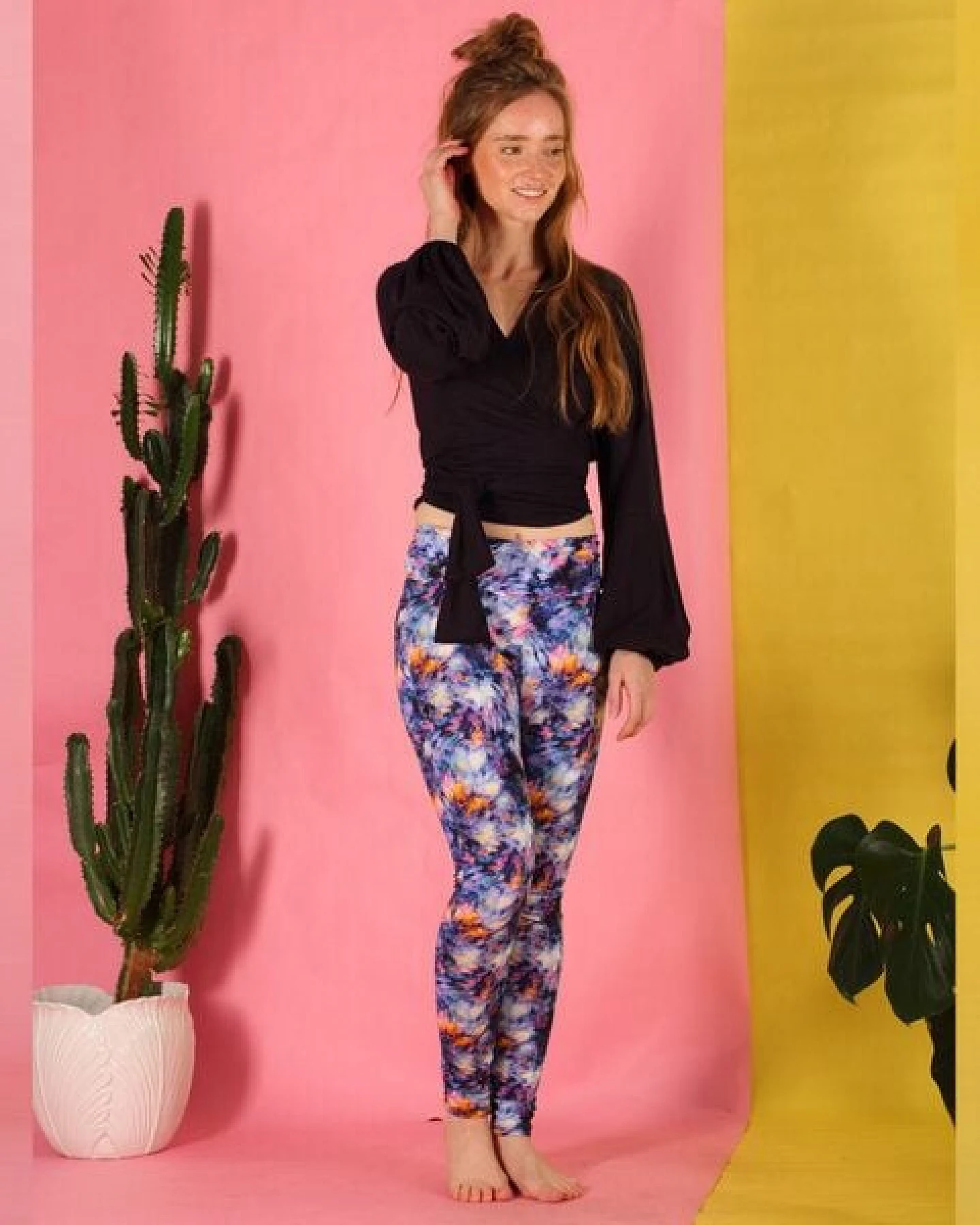 ManduTrap Leggings Chara mit Batikmuster – Ansicht 3