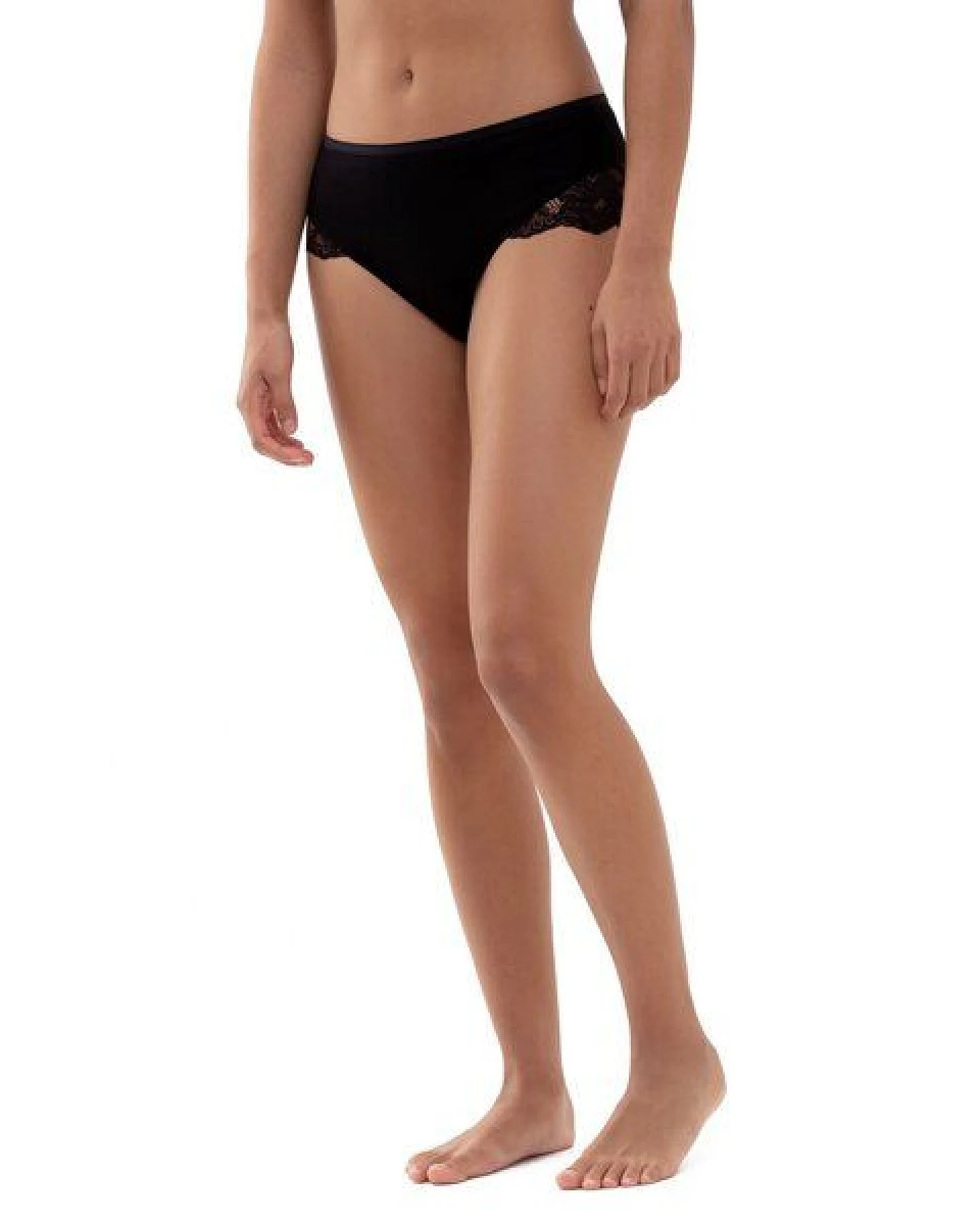 Mey Damen Taillenslip Organic mit Spitze Bio-Baumwolle – Ansicht 2