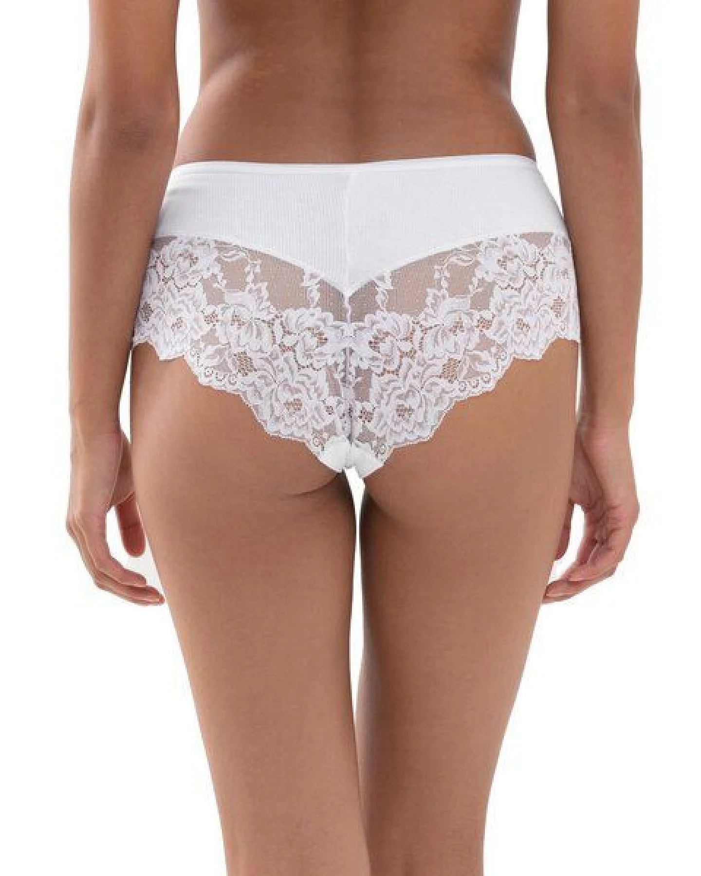 Mey Damen Taillenslip Organic mit Spitze Bio-Baumwolle – Ansicht 2