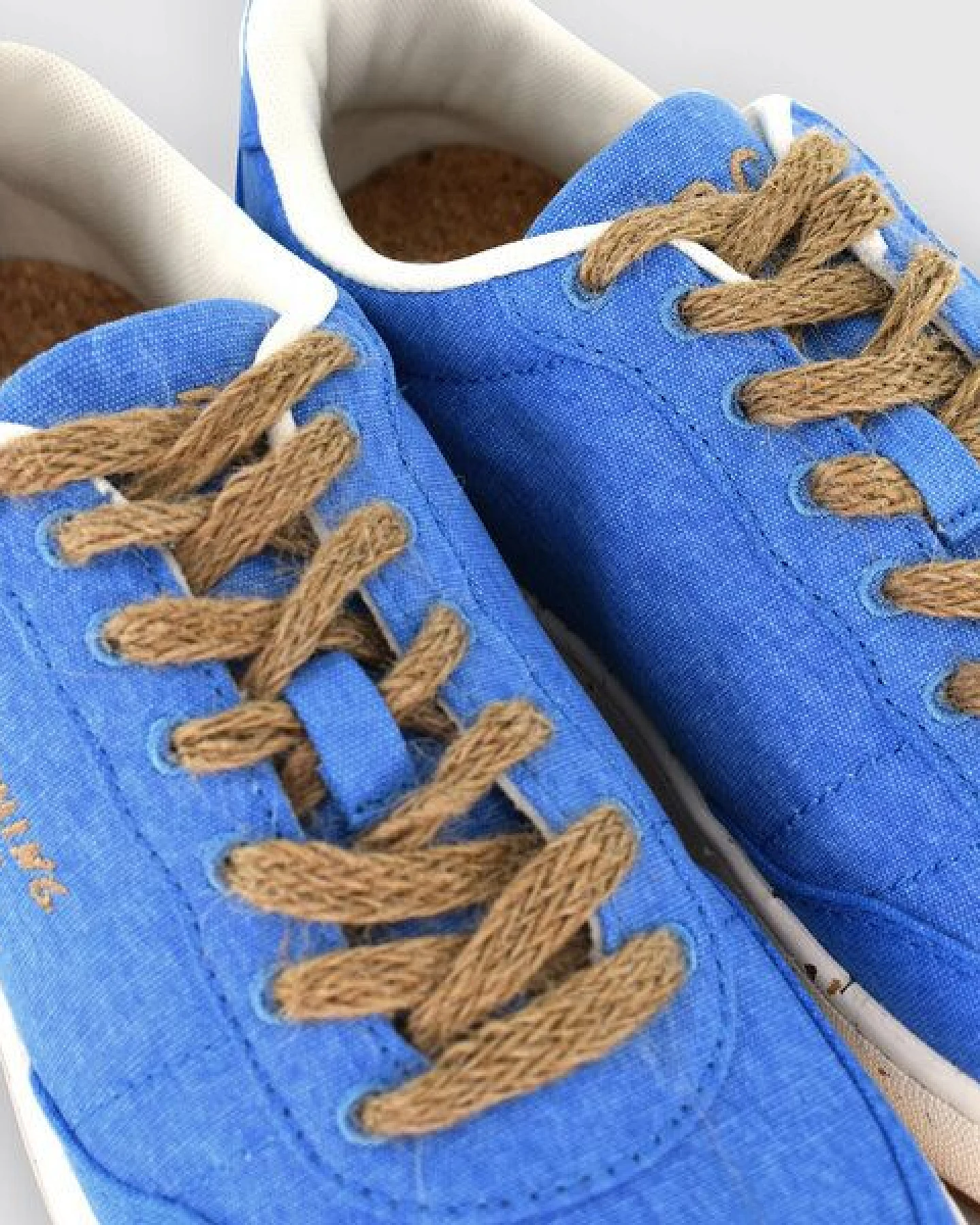 ACBC Veganer Sneaker Herren - Evergreen - Pale Blue – Ansicht 3