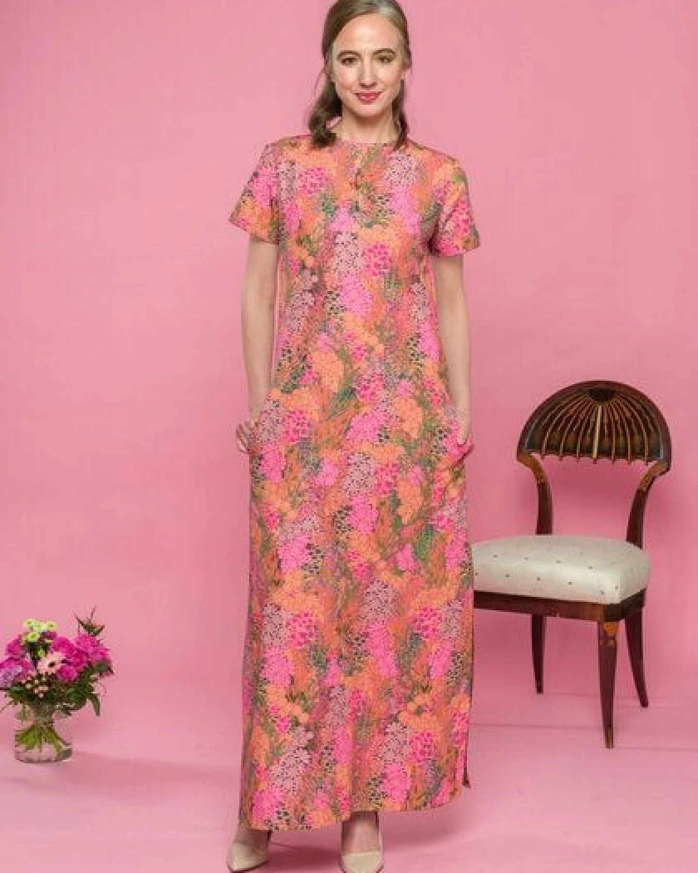 Atelier SNOW Kaftankleid Aimée – Ansicht 2