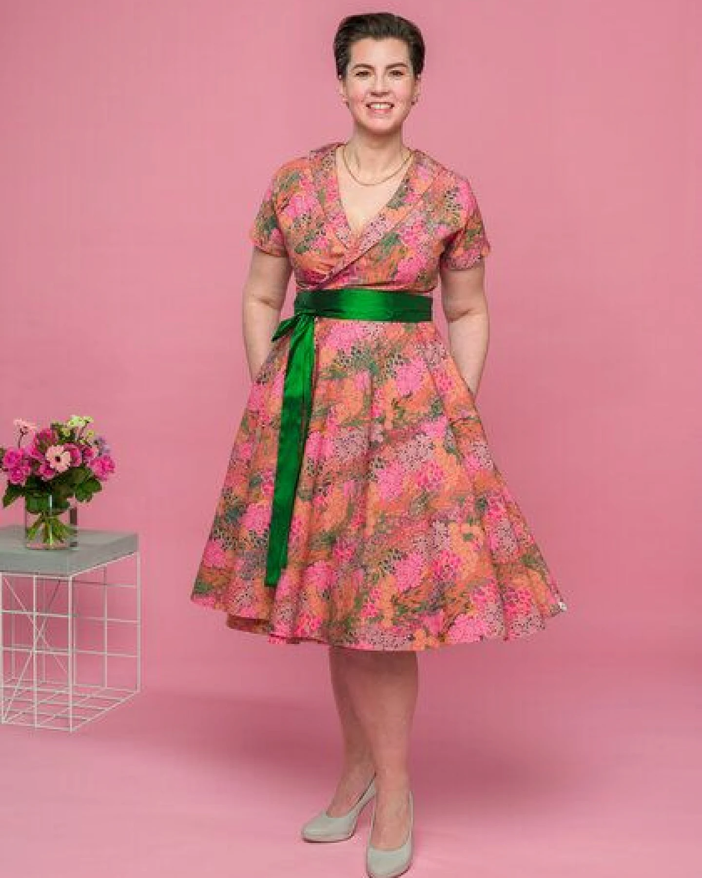 Atelier SNOW Kleid Tilda aus Bio-Baumwolle – Ansicht 3