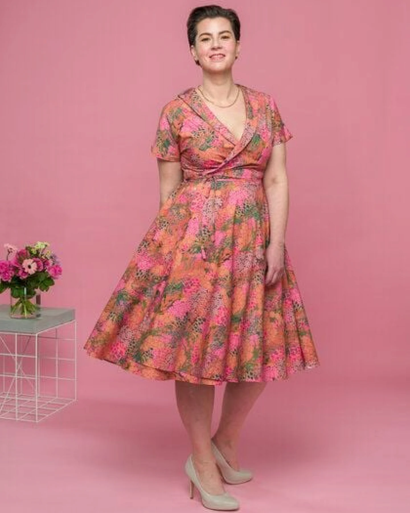 Atelier SNOW Kleid Tilda aus Bio-Baumwolle – Ansicht 4
