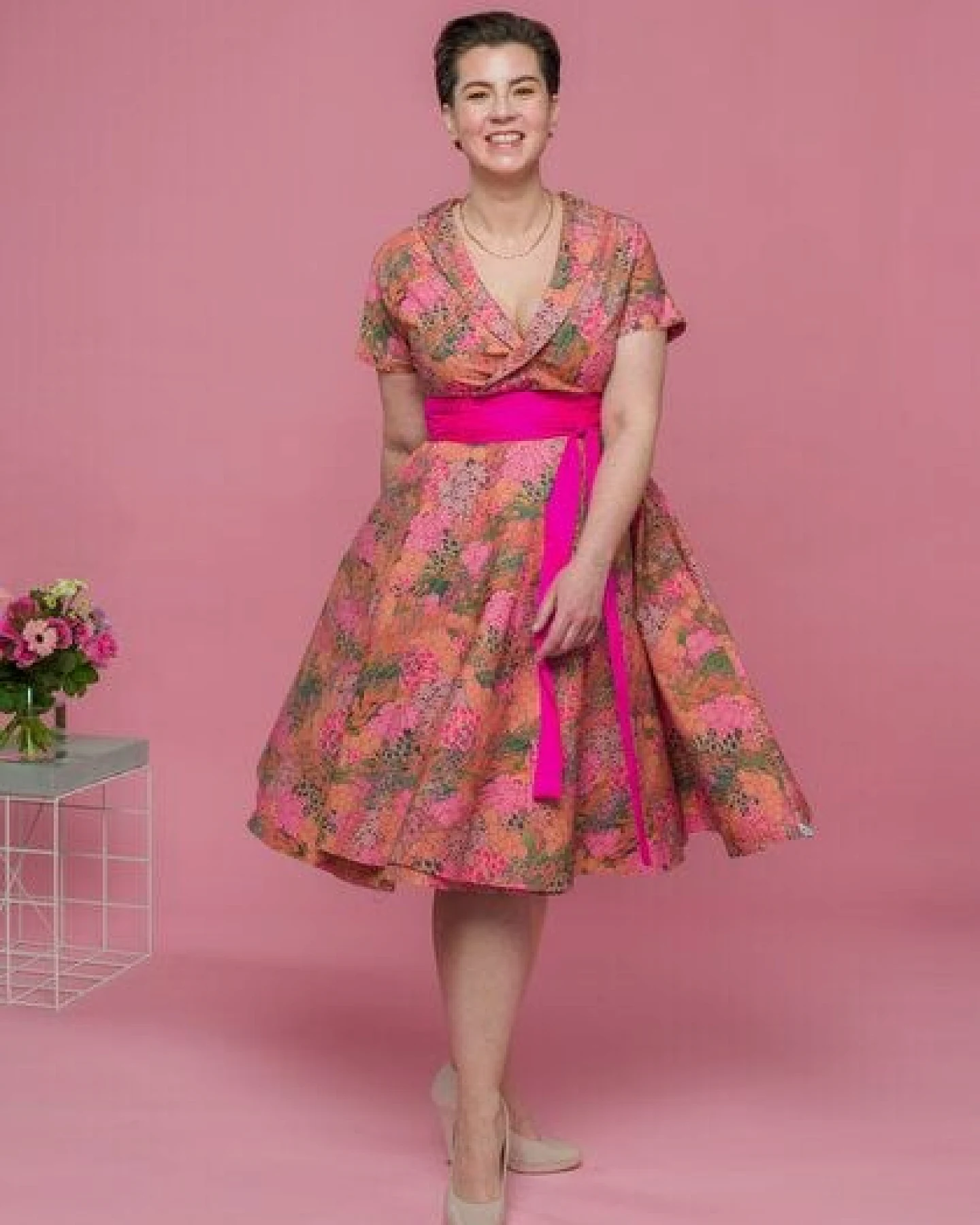 Atelier SNOW Kleid Tilda aus Bio-Baumwolle – Ansicht 2