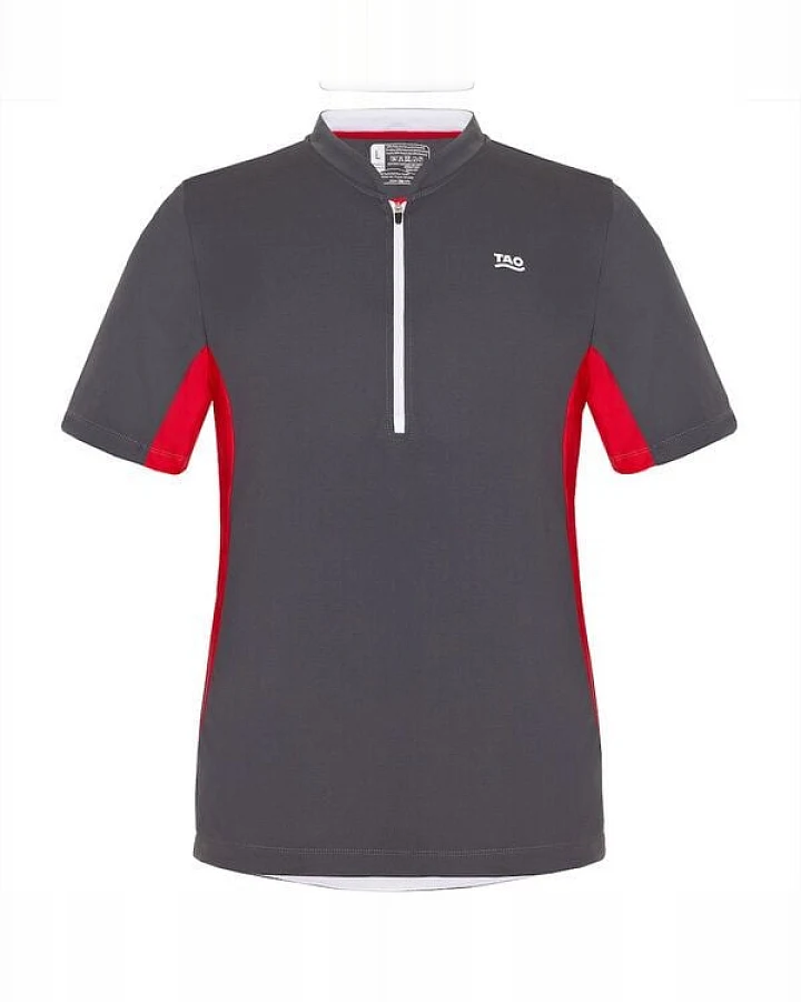 TAO Sportswear Atmungsaktives Herren Laufshirt Asker mit Zip