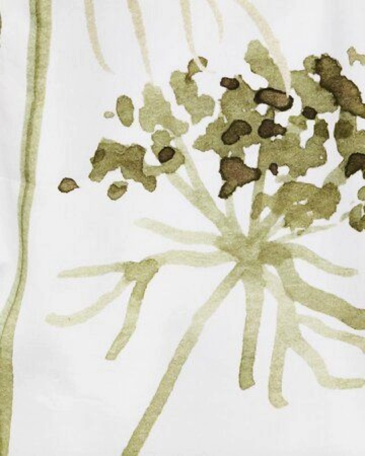 Bettwäsche Dill Flower "Yumeko" aus Baumwollsatin – Ansicht 3