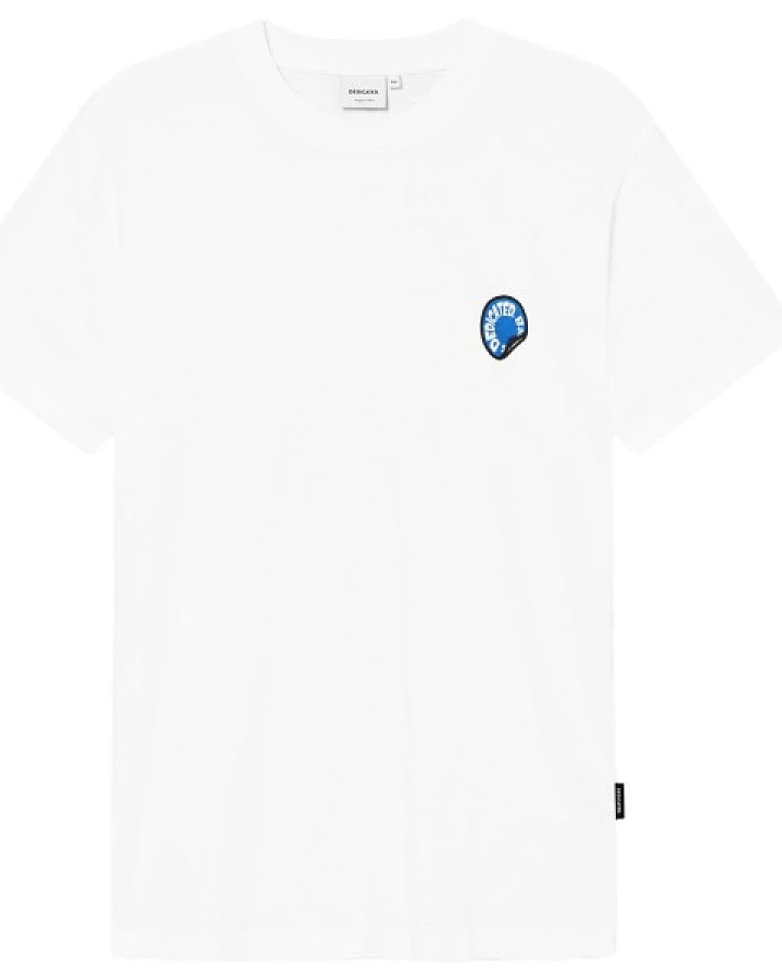 DEDICATED - T-Shirt Stockholm F Bananas - T-Shirt Gr S weiß