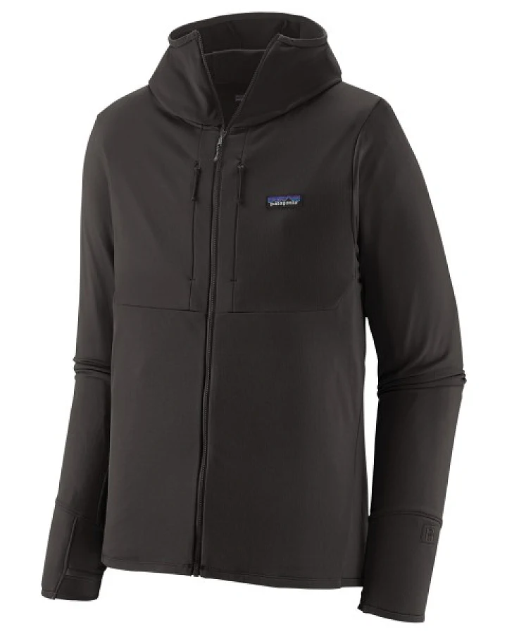 Patagonia - R1 Thermal Full-Zip Hoody - Fleecejacke Gr XS schwarz